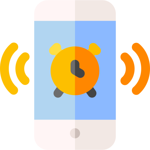alarma Basic Rounded Flat icono