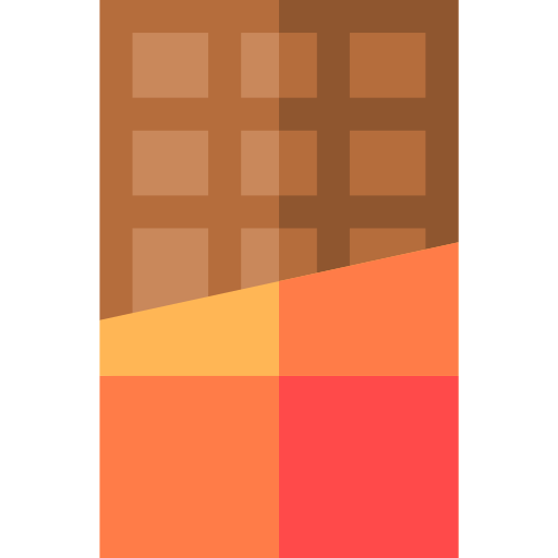 chocolate Basic Straight Flat Ícone