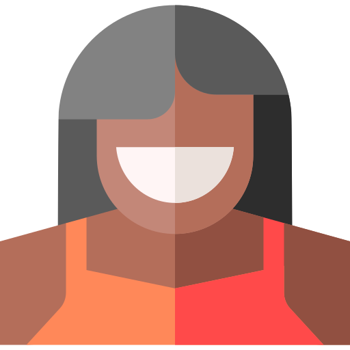 sorridente Basic Straight Flat icona