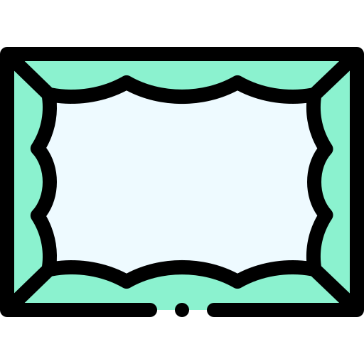 フレーム Detailed Rounded Lineal color icon