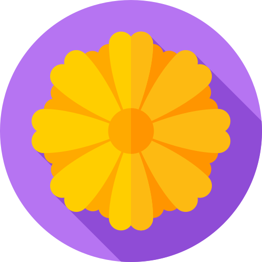 Flowers Flat Circular Flat icon