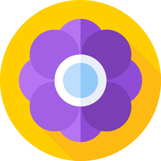 Flowers Flat Circular Flat icon