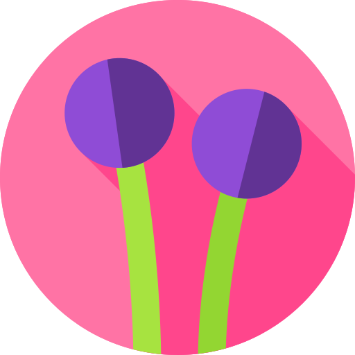 flores Flat Circular Flat icono