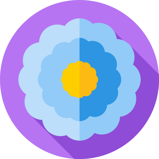 blumen Flat Circular Flat icon