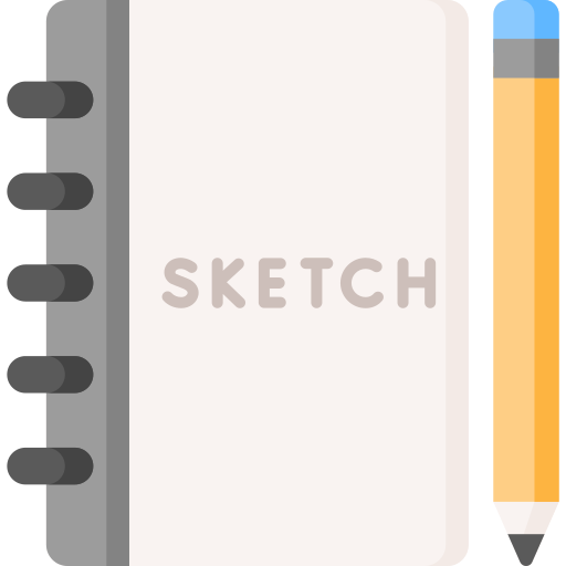 sketchbook Special Flat Ícone