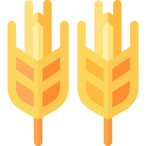 Пшеницы Basic Rounded Flat иконка