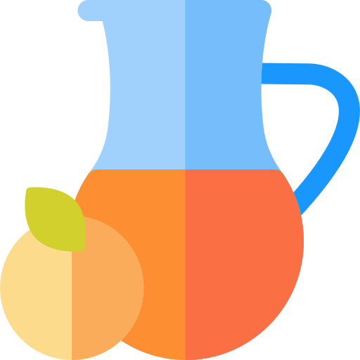 オレンジジュース Basic Rounded Flat icon