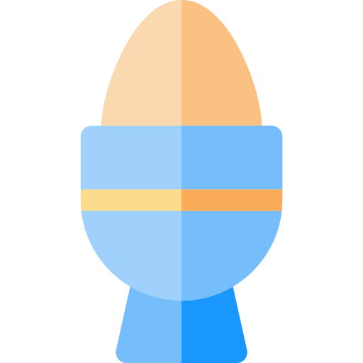 huevo Basic Rounded Flat icono