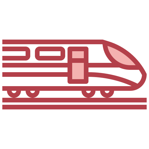 tren de alta velocidad Surang Red icono