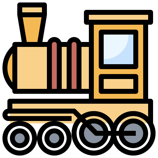 機関車 Surang Lineal Color icon