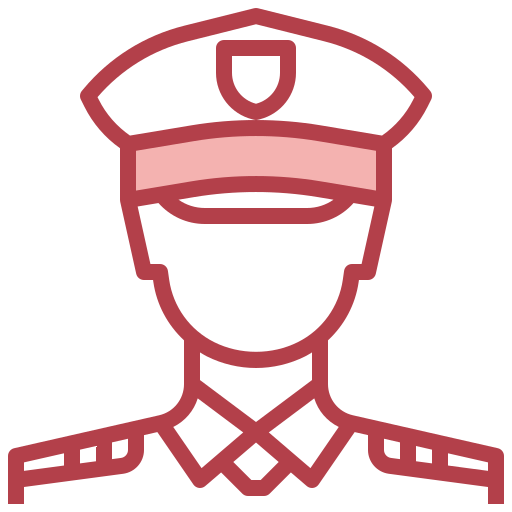 policía Surang Red icono