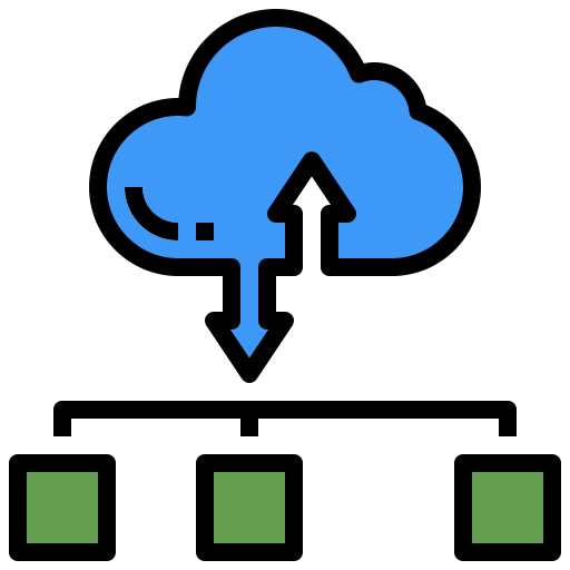 cloud-speicher Surang Lineal Color icon