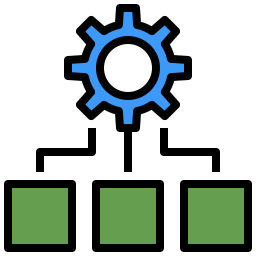 aufbau Surang Lineal Color icon