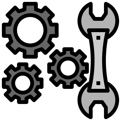 Gears Surang Lineal Color icon