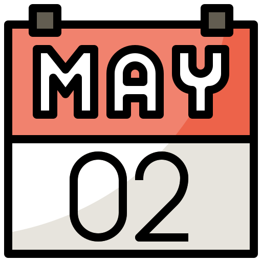 Calendar Surang Lineal Color icon