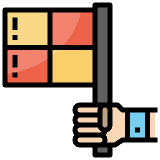 Offside Surang Lineal Color icon