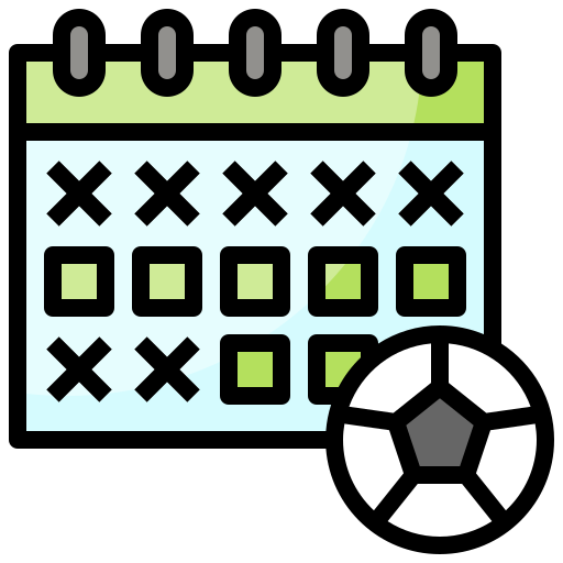 Schedule Surang Lineal Color icon