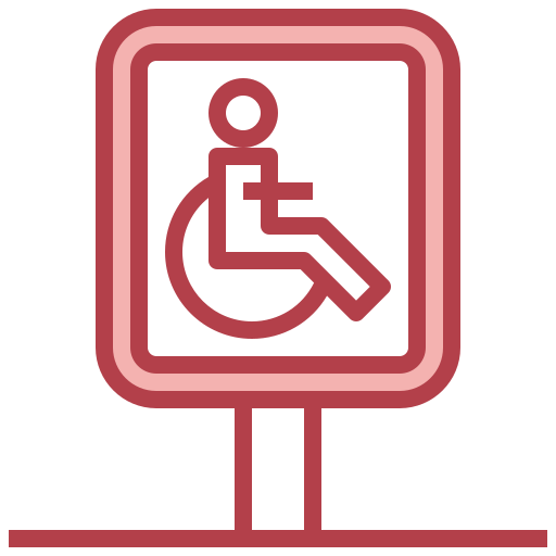 disabilità Surang Red icona