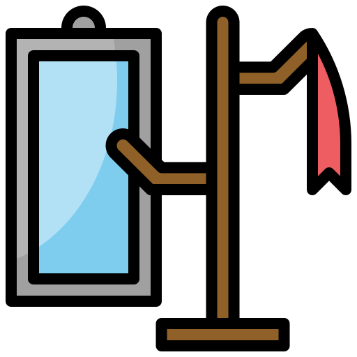 kleiderbügel Surang Lineal Color icon