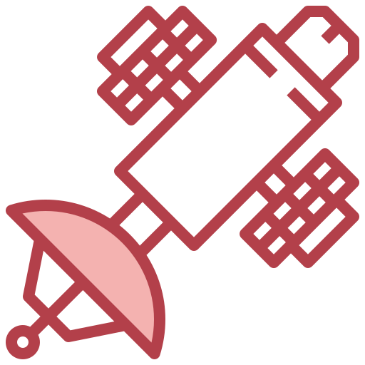 satélite Surang Red Ícone
