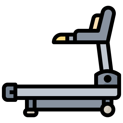 Treadmill Surang Lineal Color icon