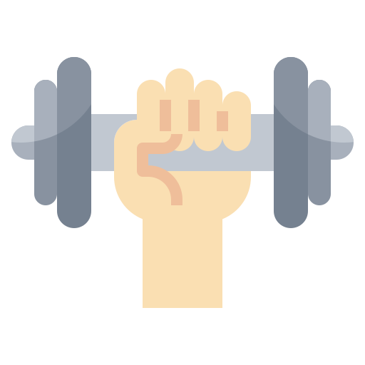 Dumbbell Surang Flat icon