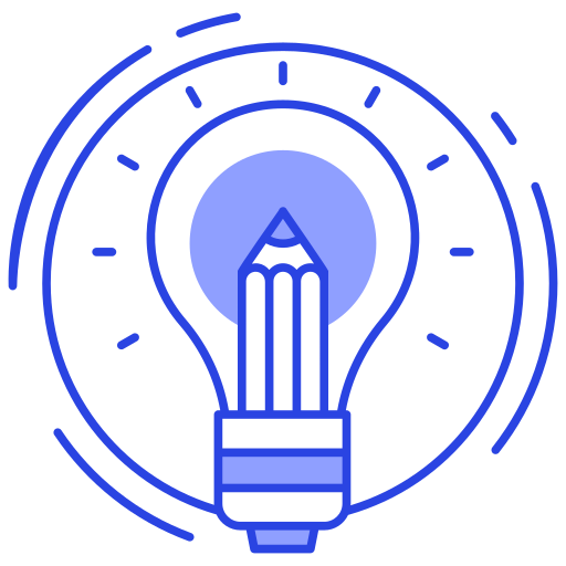 Creative idea Generic Blue icon