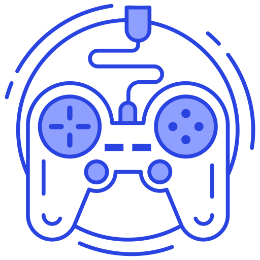 ゲームパッド Generic Blue icon