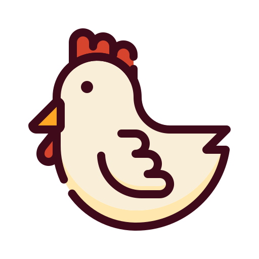 pollo Generic Outline Color icona
