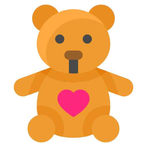 плюшевый медведь Generic Flat иконка