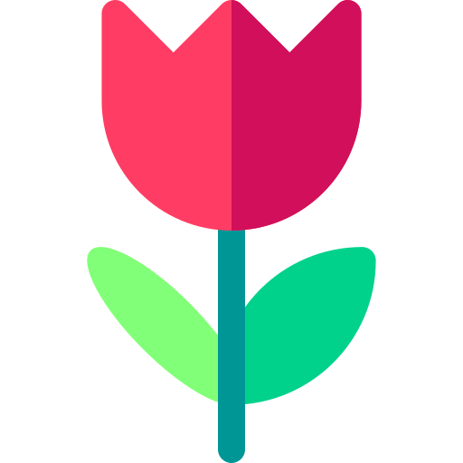 kwiat Basic Rounded Flat ikona