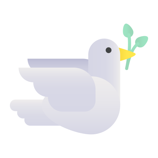 Dove Generic Flat Gradient icon