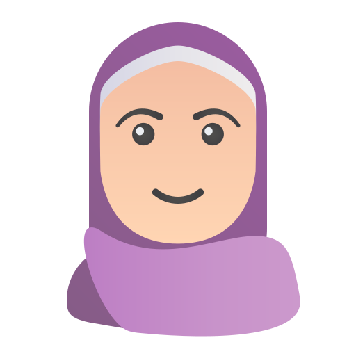 moslim Generic Flat Gradient icoon