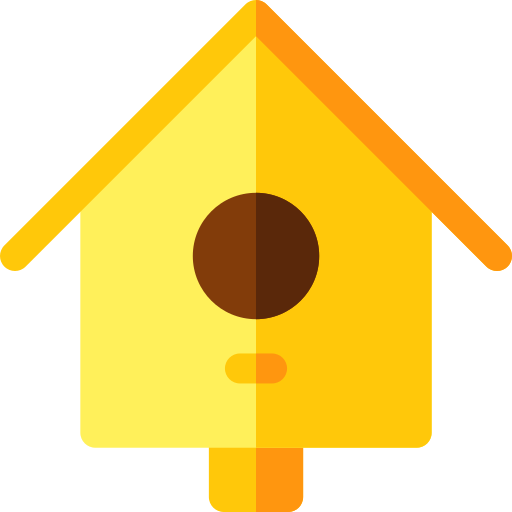 Birdhouse Basic Rounded Flat icon