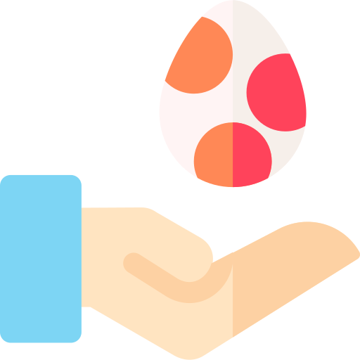 Easter egg Basic Rounded Flat icon