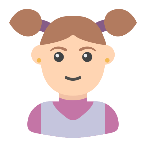 女の子 Generic Flat icon