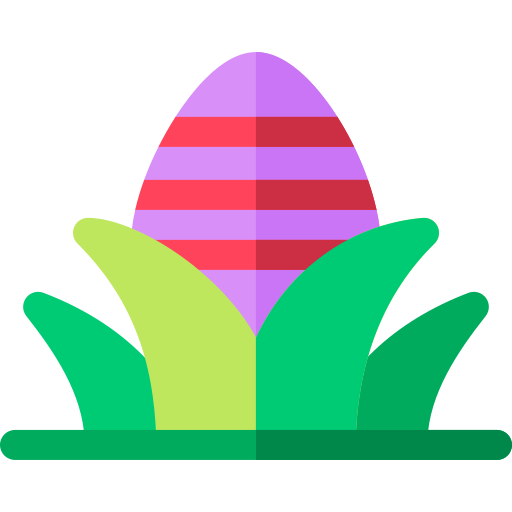 Easter egg Basic Rounded Flat icon