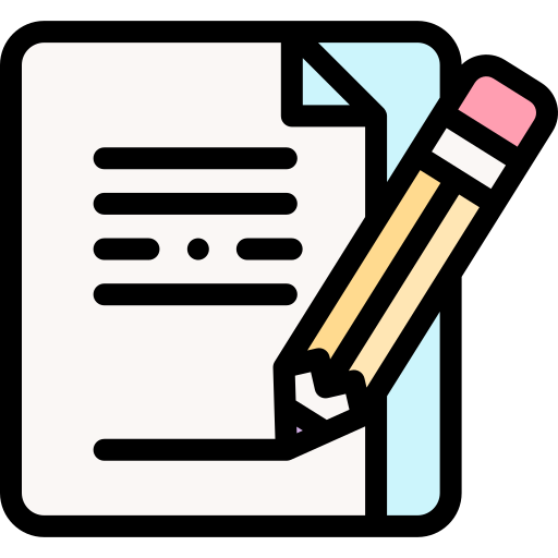 papier Detailed Rounded Lineal color icon