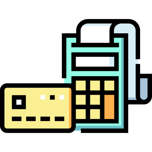 Credit card Detailed Straight Lineal color icon