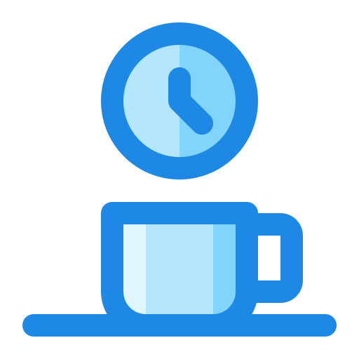 hora de cafe Generic Blue icono