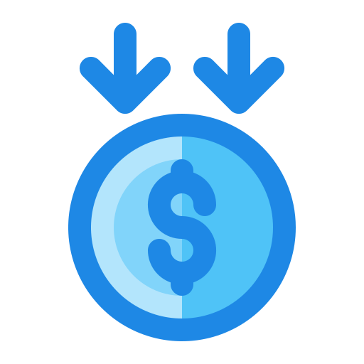 cambio di valuta Generic Blue icona