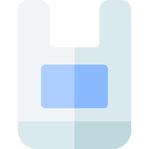 쇼핑백 Basic Rounded Flat icon