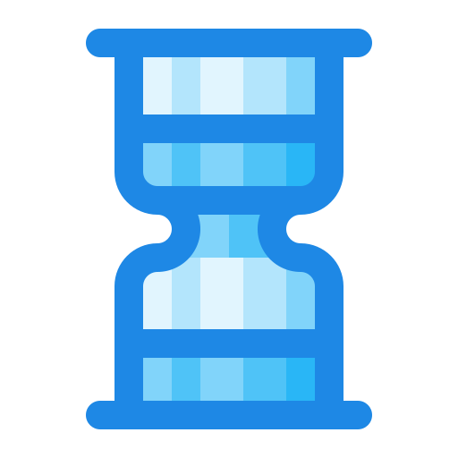 zandloper Generic Blue icoon