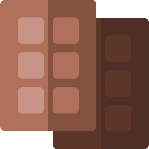 cioccolato Basic Rounded Flat icona