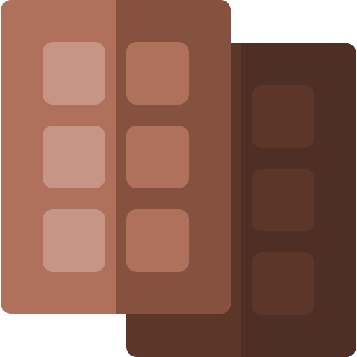 chocolate Basic Rounded Flat icono