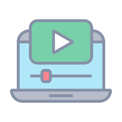 Video player Generic Outline Color icon