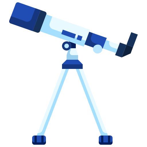 Telescope Justicon Flat icon