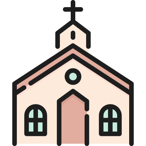 Churches Kosonicon Lineal color icon