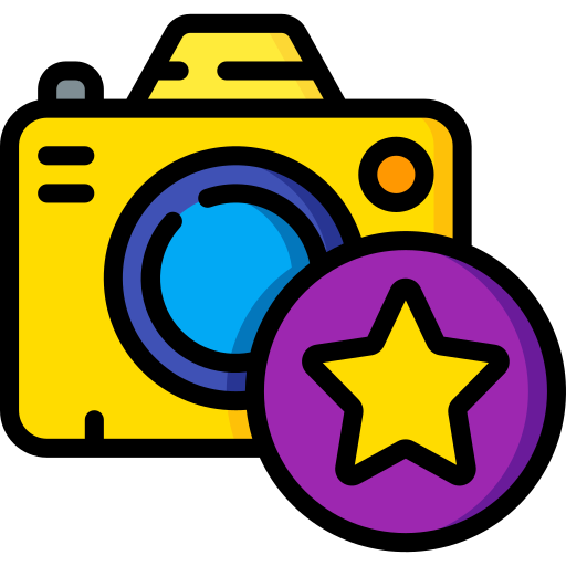 fotografie Basic Miscellany Lineal Color icon