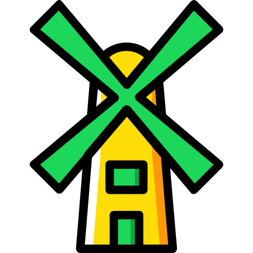 Windmill Basic Miscellany Yellow icon